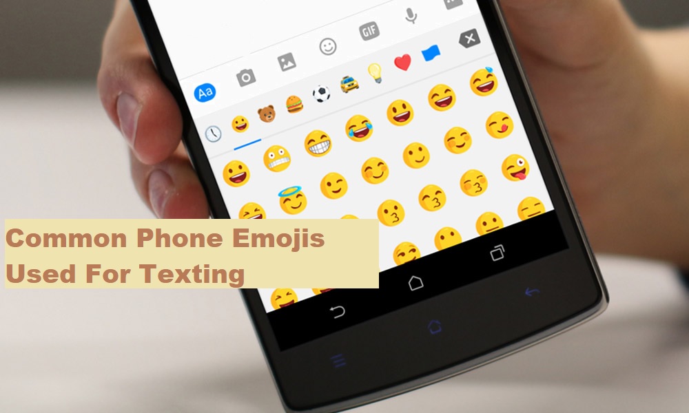 Phone emojis